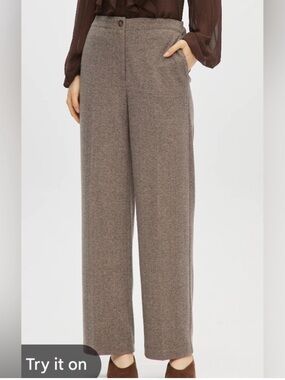 Hilary Radley Brown Heavy Weight Winter Dress Pants